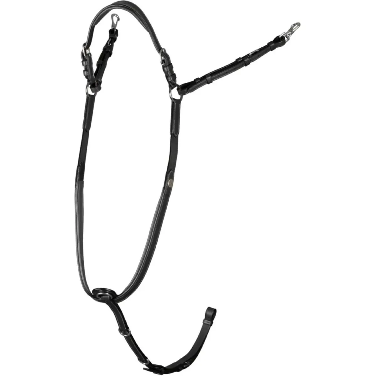 Dyon Martingaal Working Breastplate Zwart 1