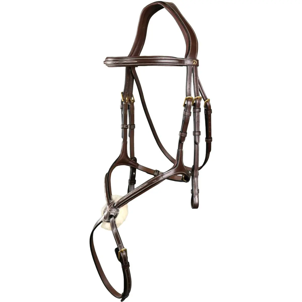 Dyon Hoofdstel Fig 8 Bruin 1