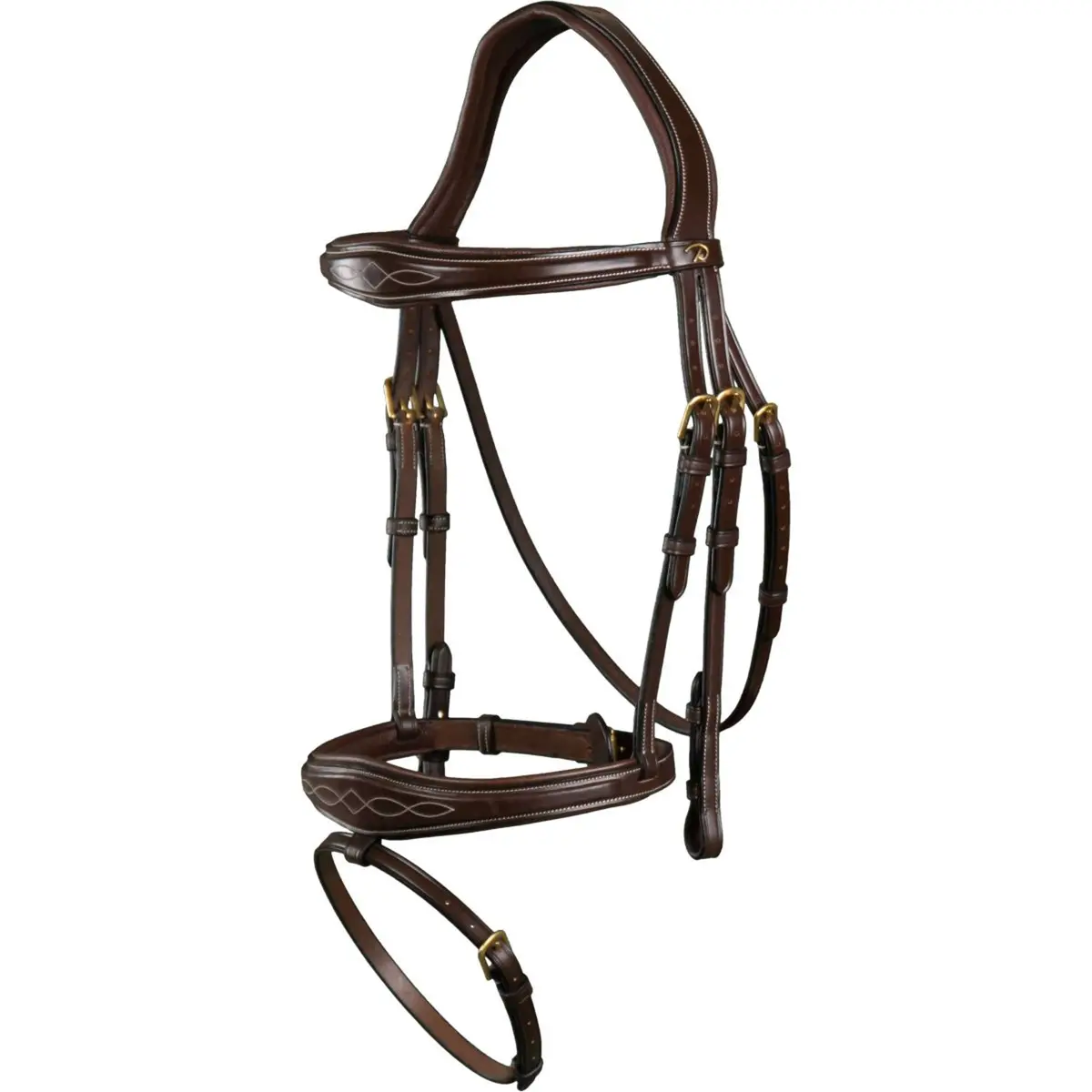 Dyon Hoofdstel Anatomic Flash Bruin 1