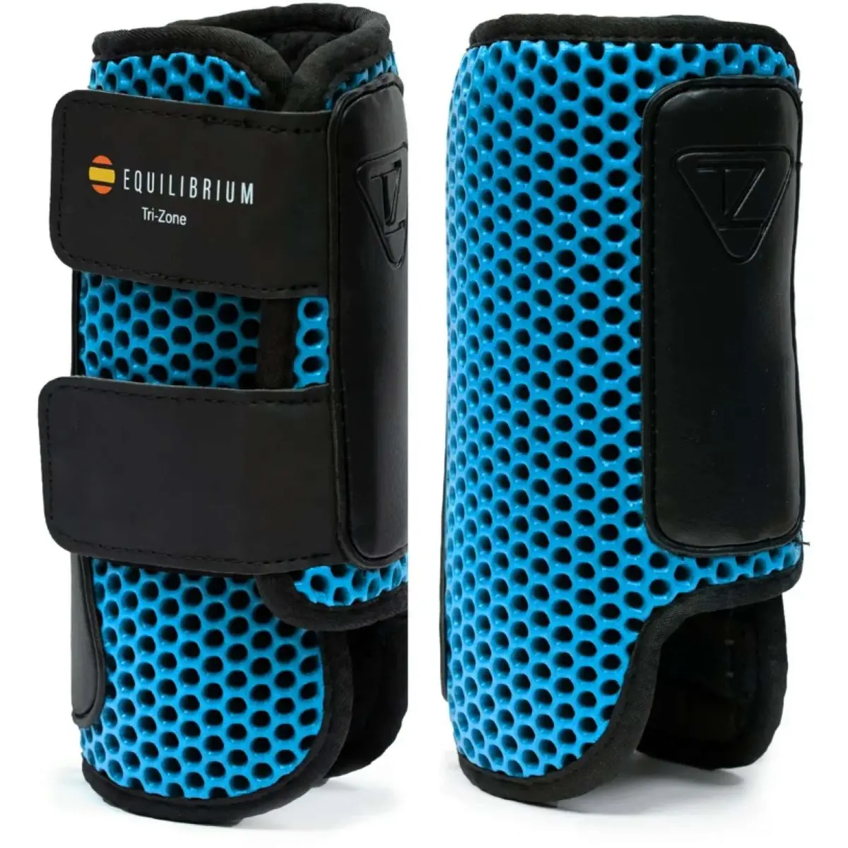 Equilibrium Beenbeschermers Tri-Zone Impact Sports Voor Azure Blue 1