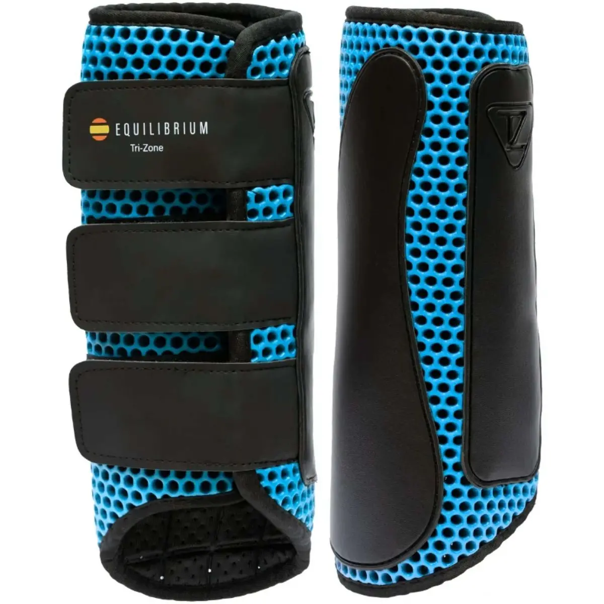 Equilibrium Beenbeschermers Tri-Zone Impact Sports Achter Azure Blue 1