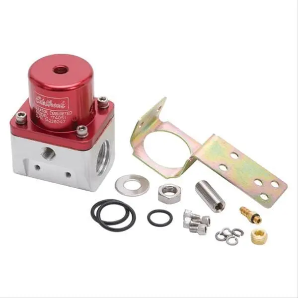 Edelbrock Adjustable Fuel Pressure Regulator – Dual-Stage, 0–100 Psi Range 1