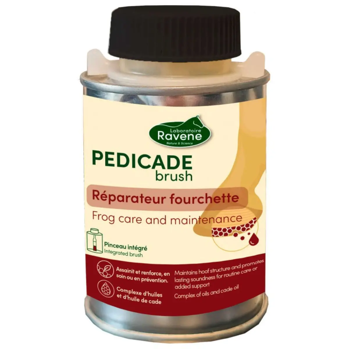 Ravene Pedicade Brush Voor Paardenhoeven 1