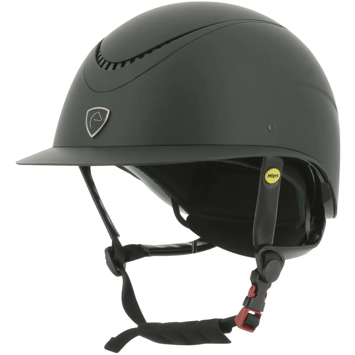 Equithème Cap Wings Mips Mat Zwart 1