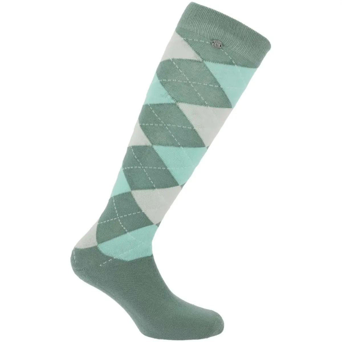 Equithème Sokken Argyle Mint/Groen 1