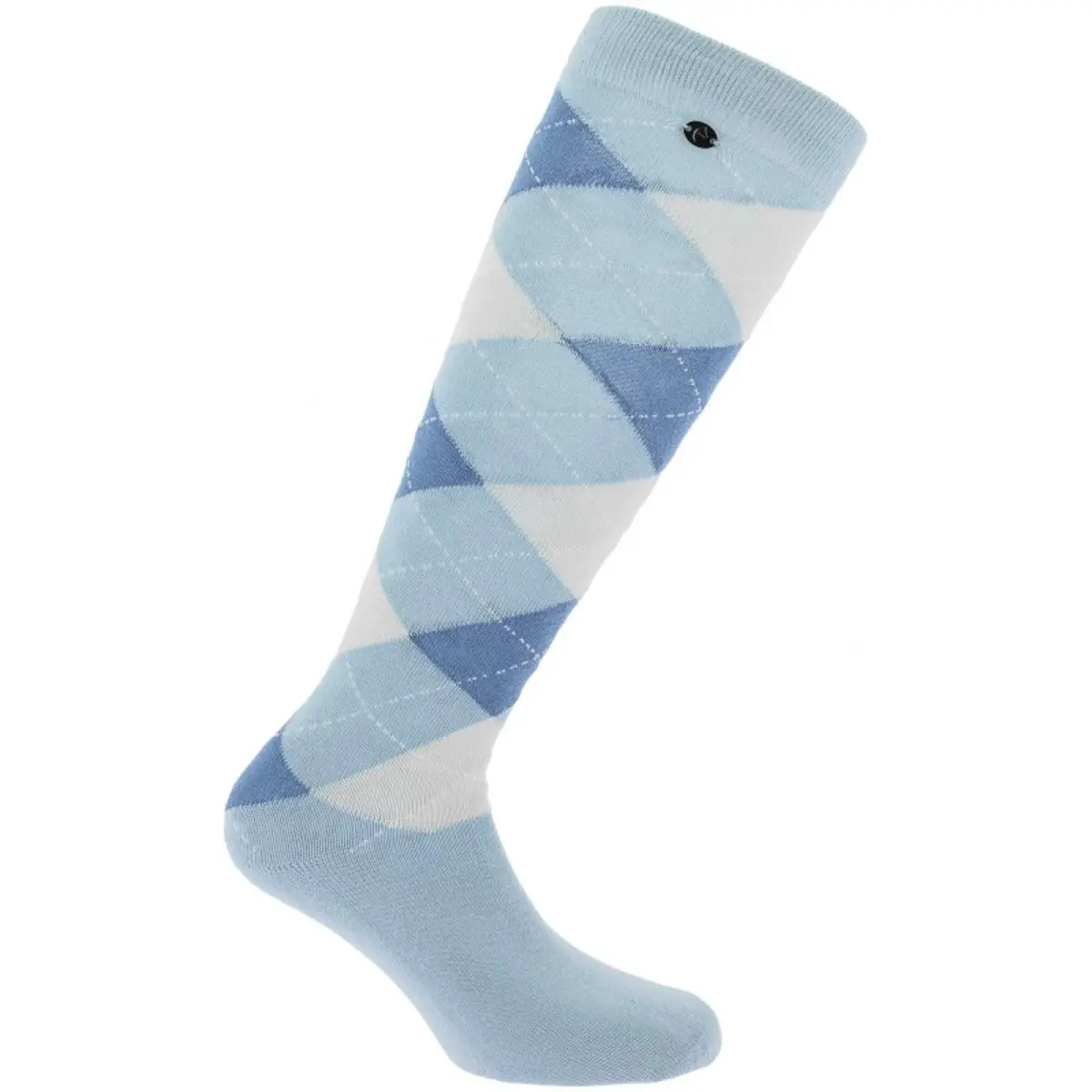 Equithème Sokken Argyle Sky Blue/Blue 1