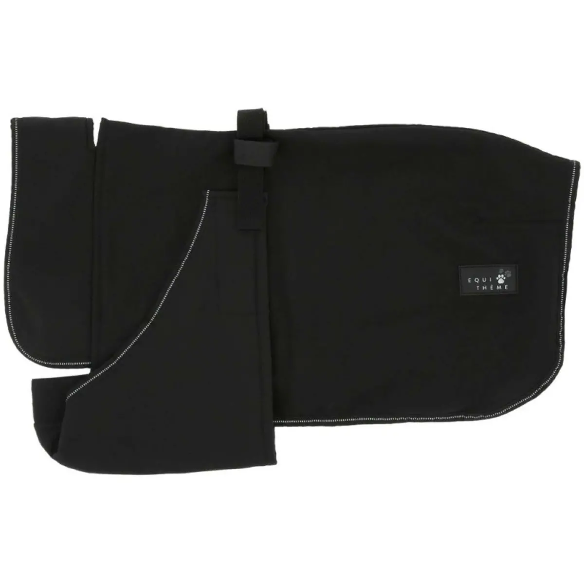 Equithème Hondendeken Softshell Zwart 1