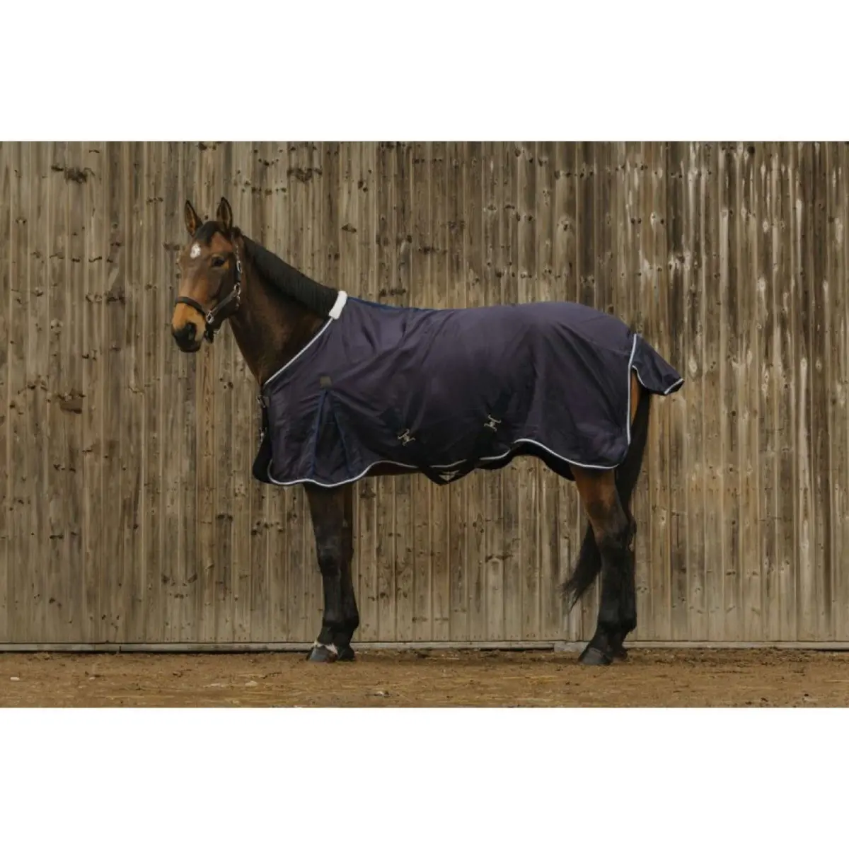 Equithème Zomerdeken Vague Navy 1