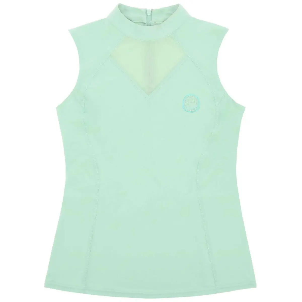 Equithème Shirt Carla Mouwloos Mint/Groen 1