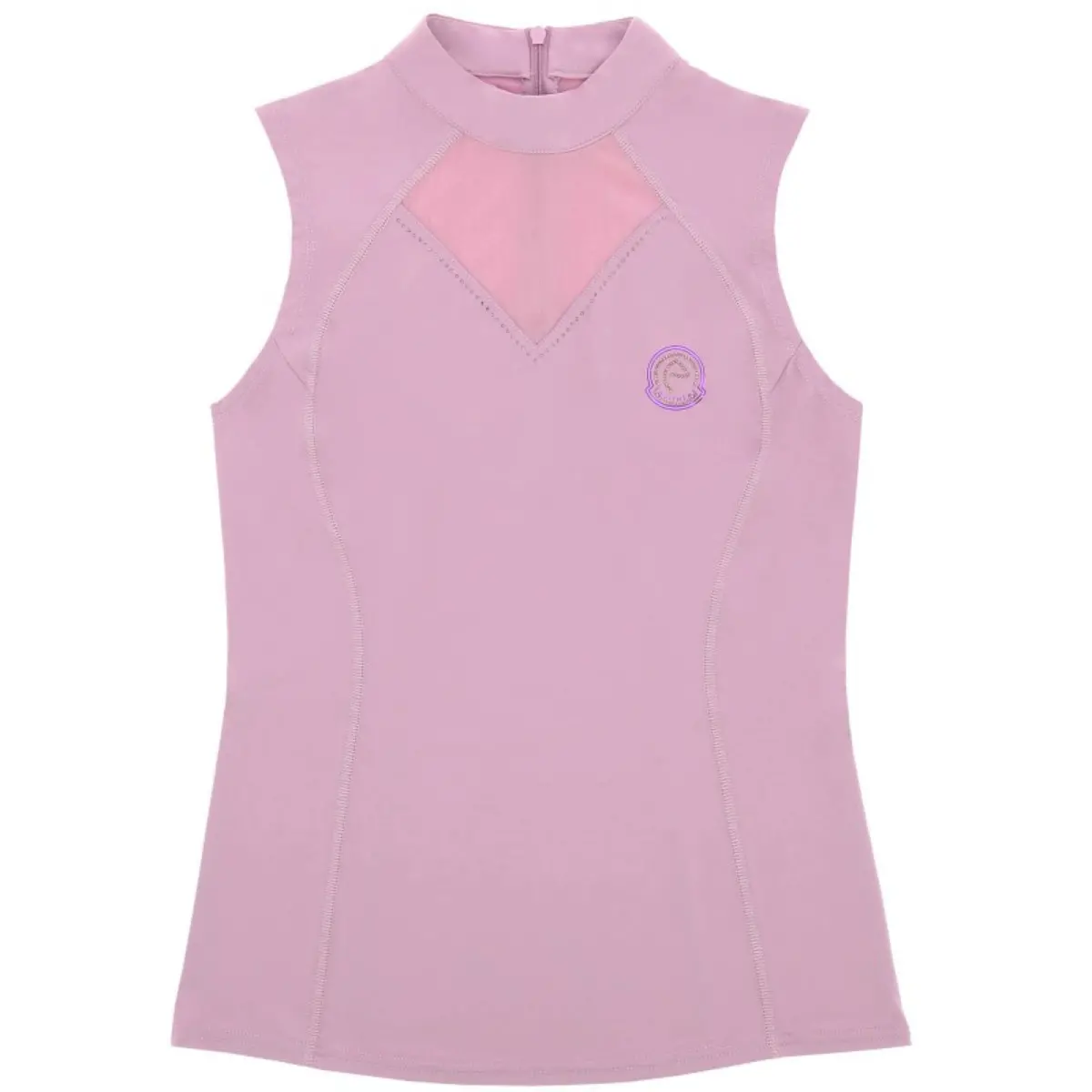 Equithème Shirt Carla Mouwloos Paars 1