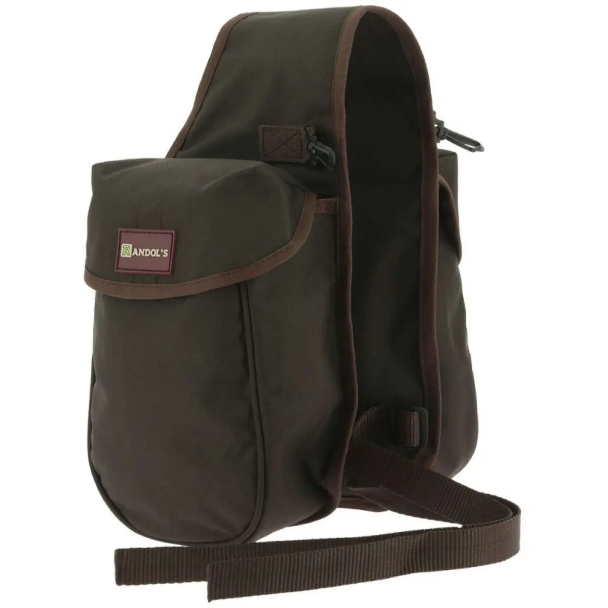 Randol's Dubbele Zadeltas Front Bruin 1