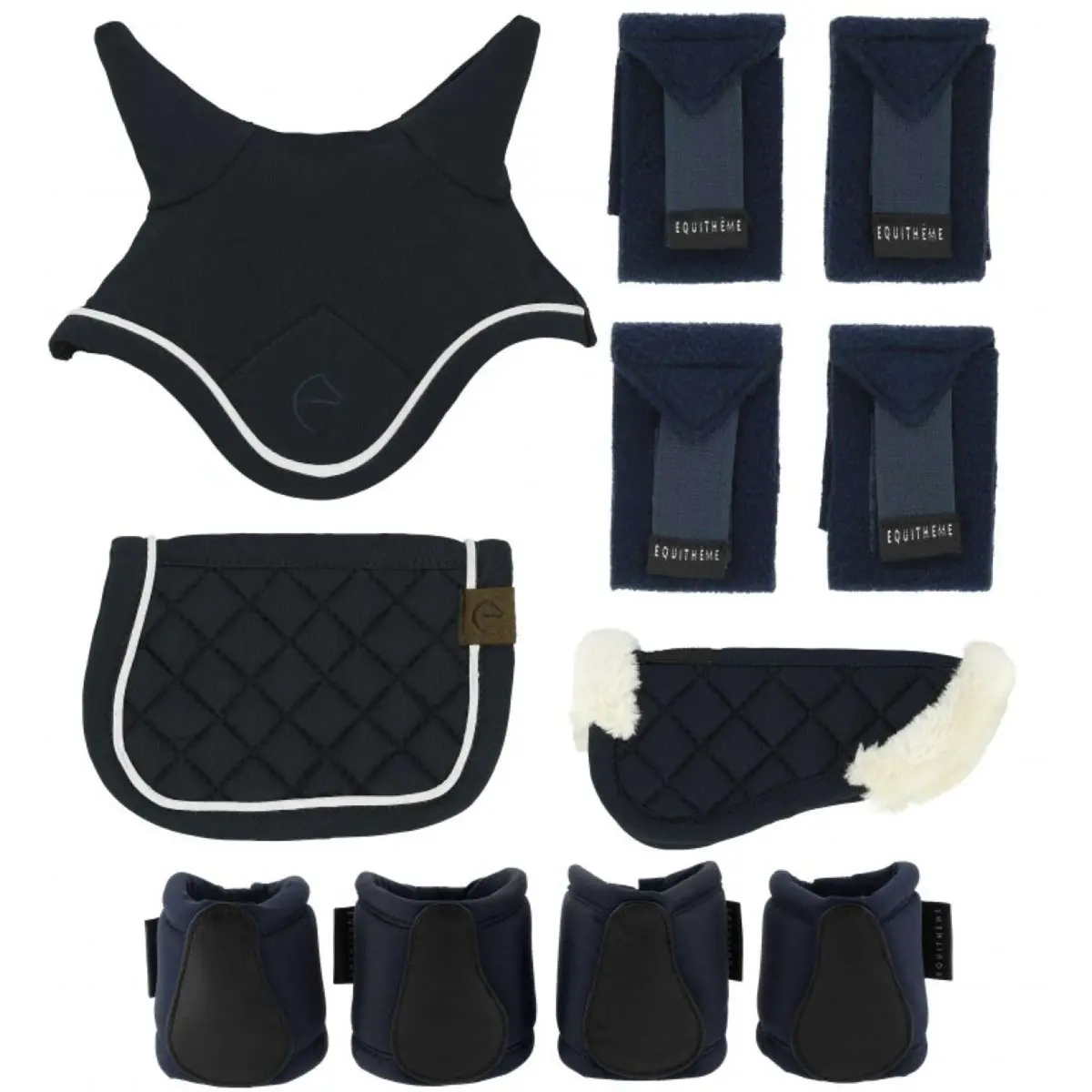 Equithème Pony Academy Accesoire Set Mini Navy 1