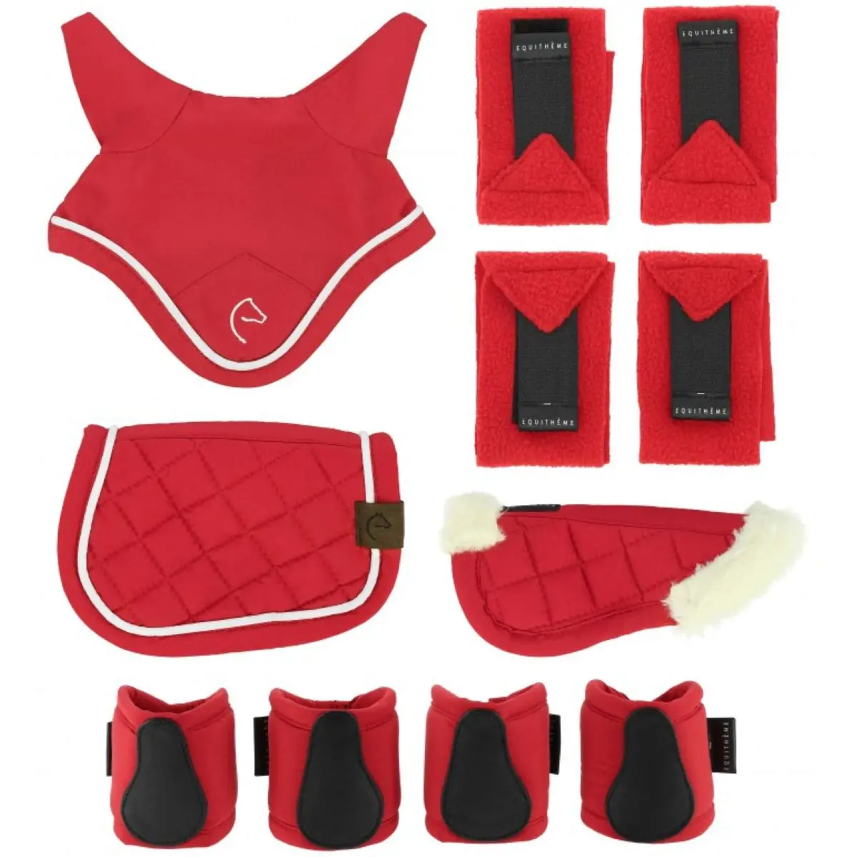 Equithème Pony Academy Accesoire Set Mini Rood 1