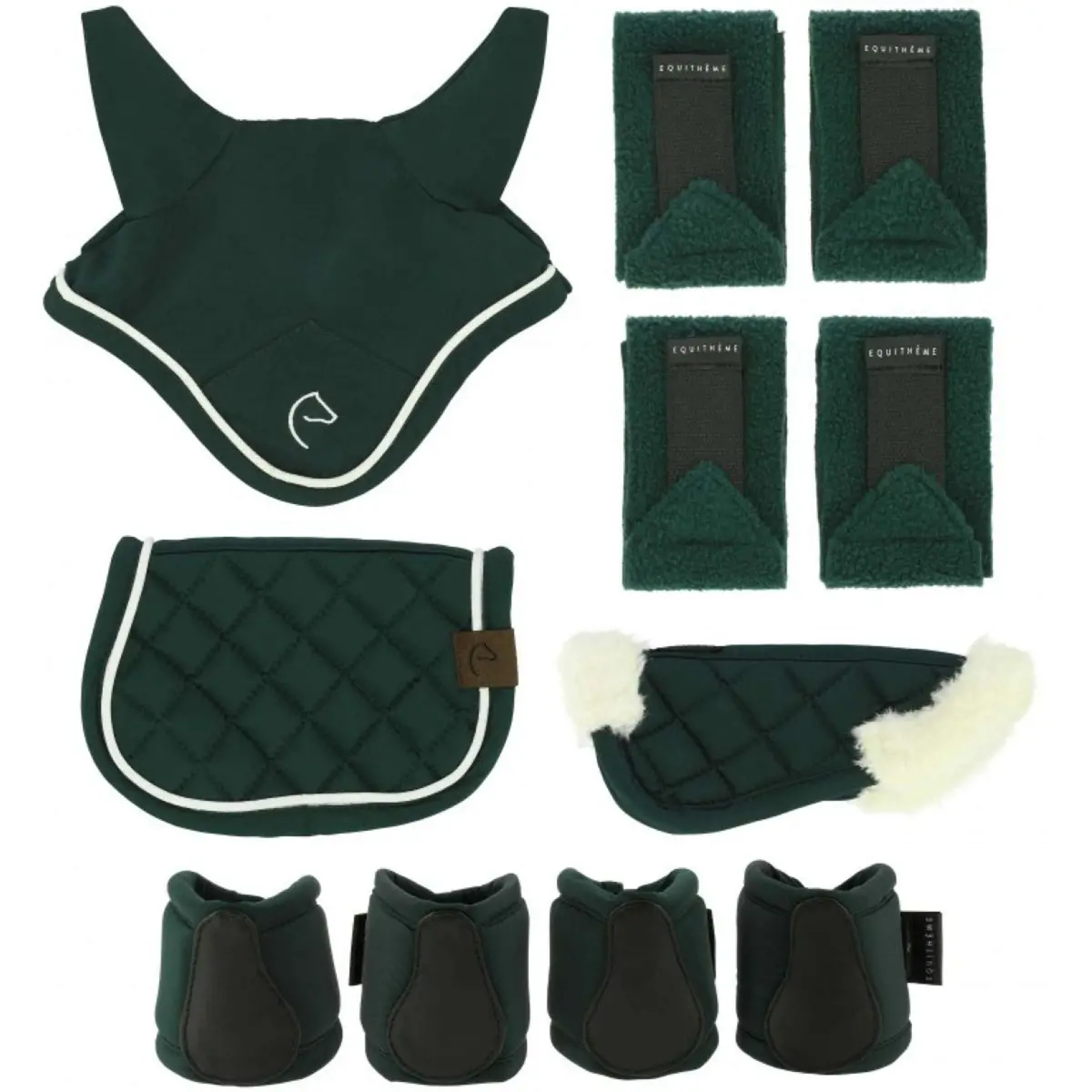 Equithème Pony Academy Accesoire Set Mini Donker Groen 1