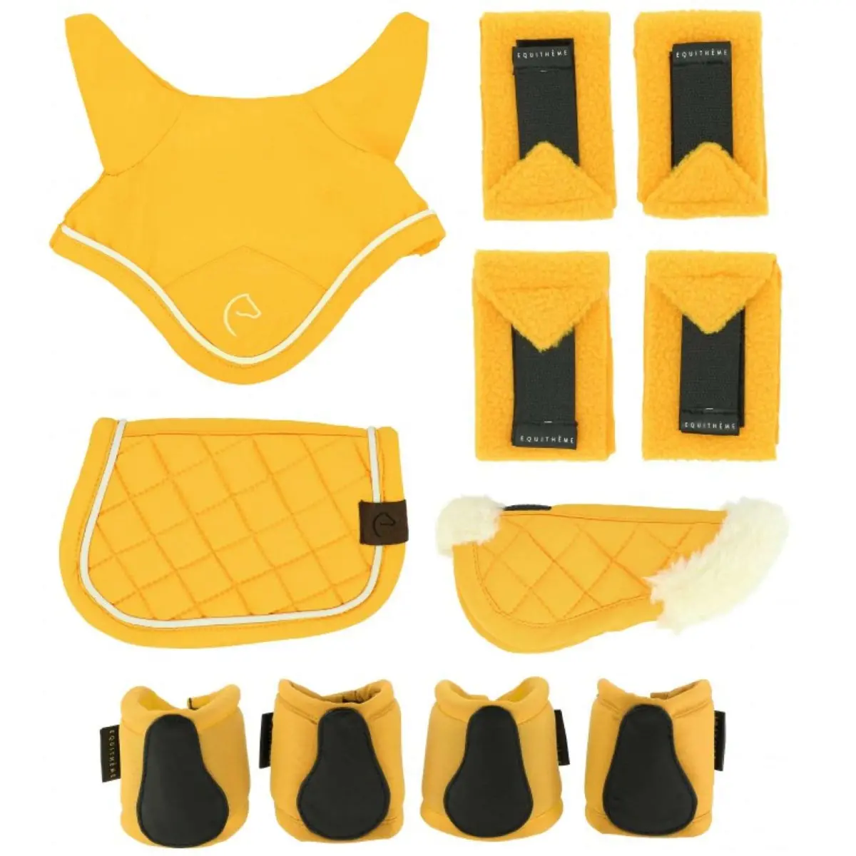 Equithème Pony Academy Accesoire Set Mini Geel 1