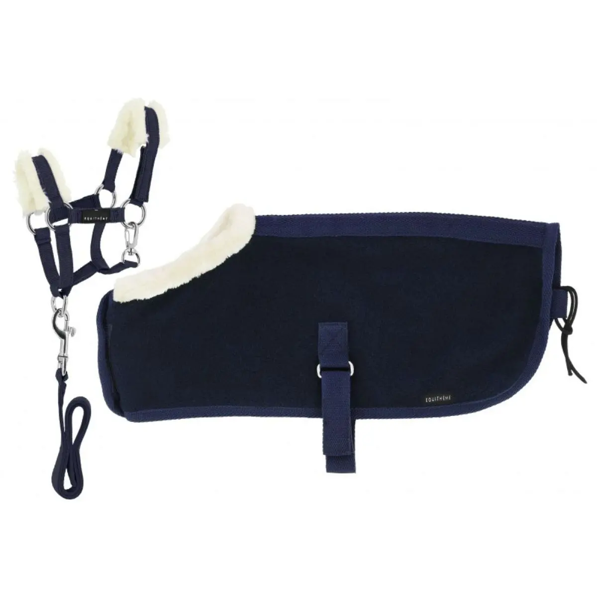 Equithème Pony Academy Showdeken Set Mini Navy 1