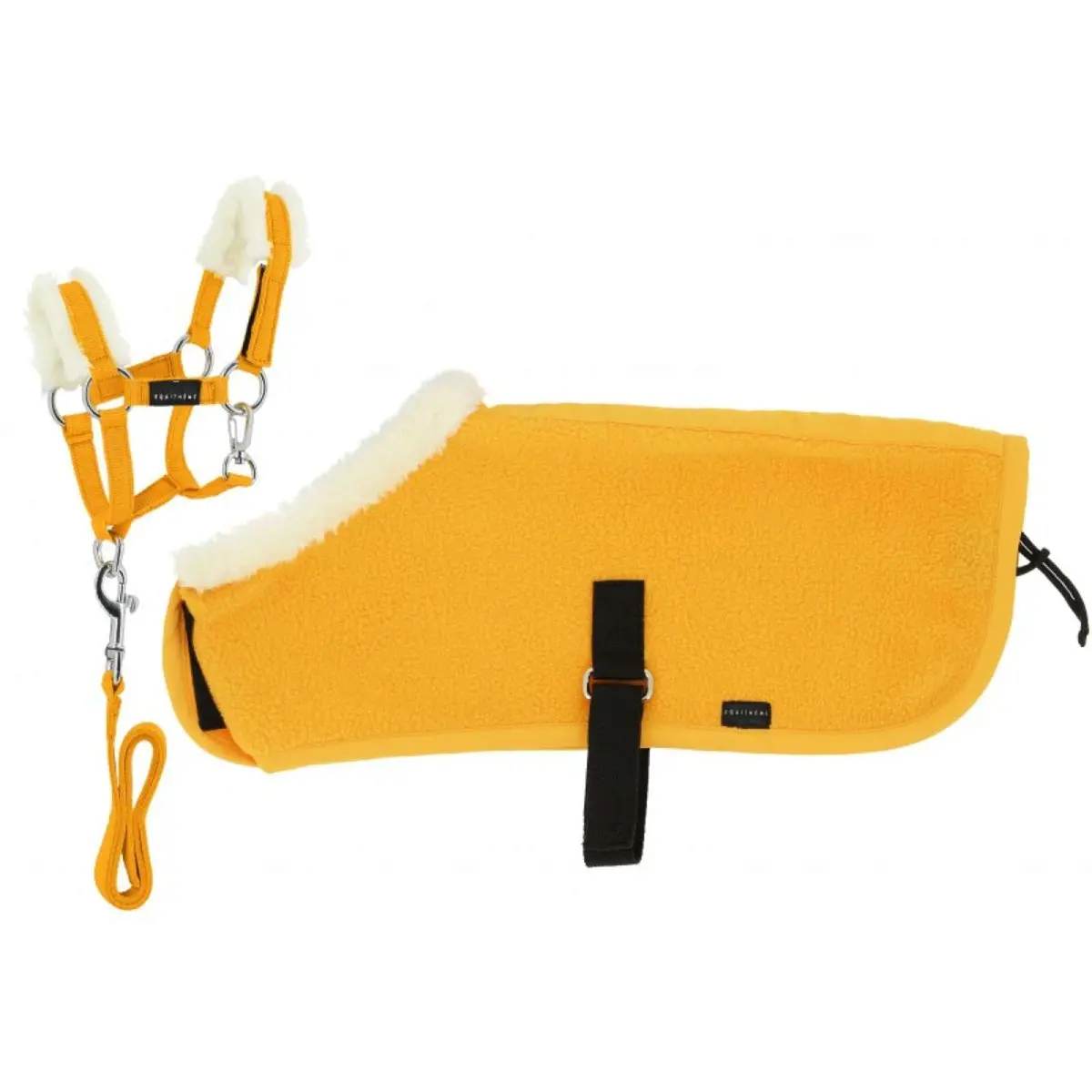 Equithème Pony Academy Showdeken Set Mini Geel 1