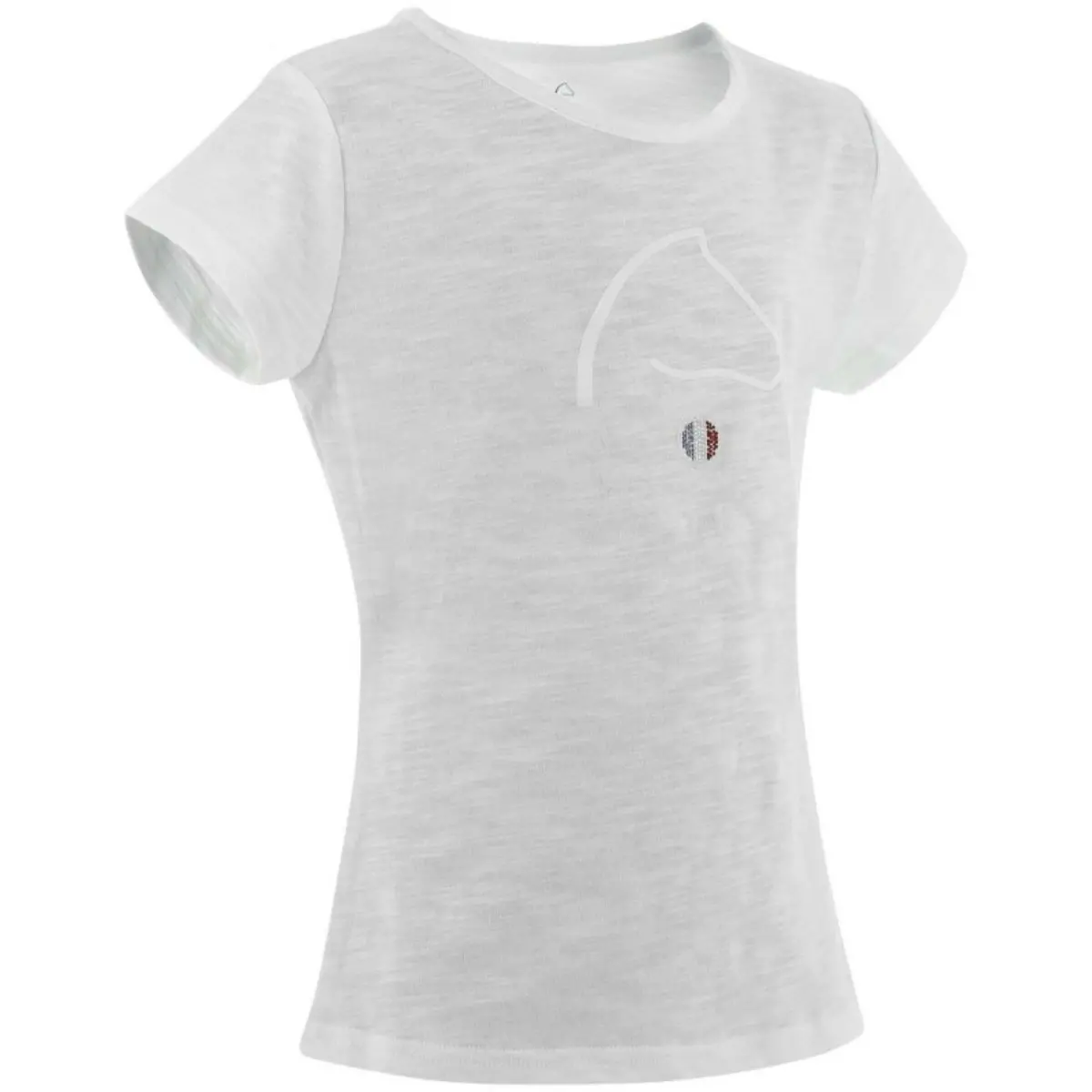 Equithème T-Shirt Claire Fr Wit 1