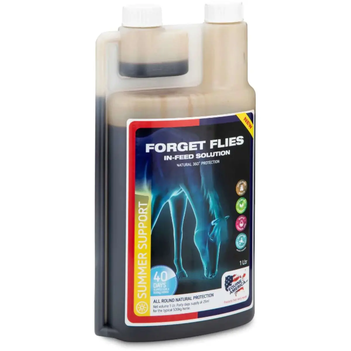 Equine America Forget Flies In-Feed Solution 1