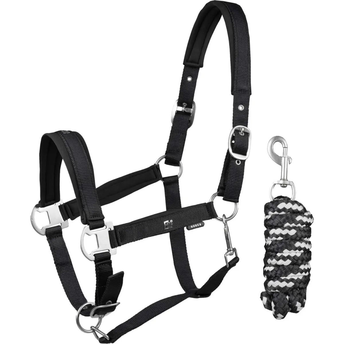 Eqpro Halsterset Precious Zwart 1