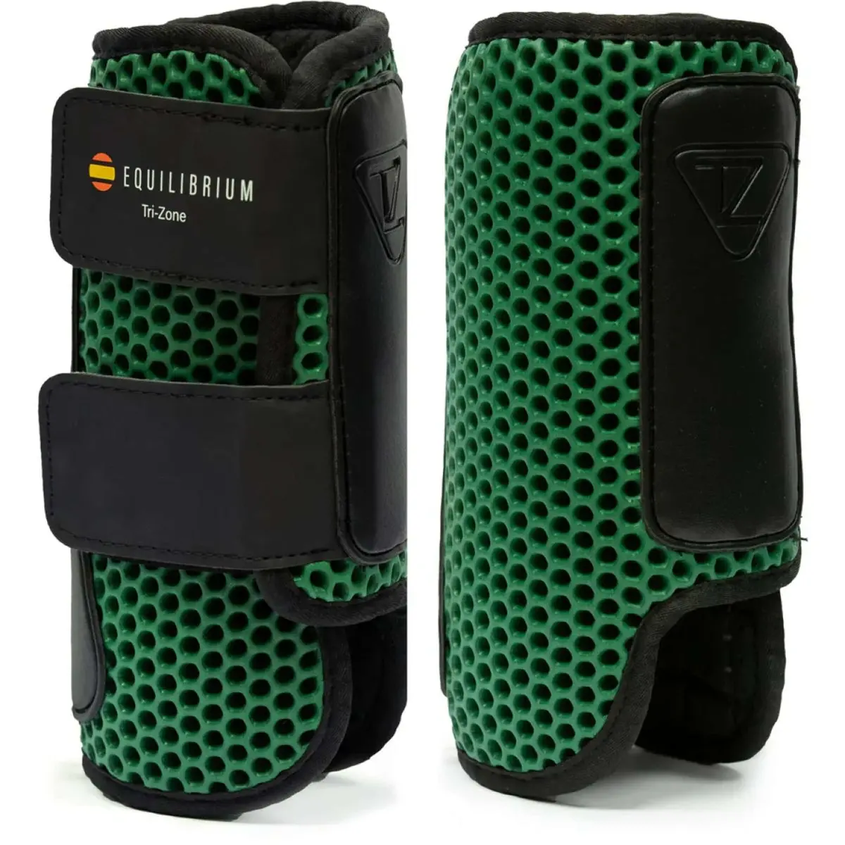 Equilibrium Beenbeschermers Tri-Zone Impact Sports Voor Hunter Green 1