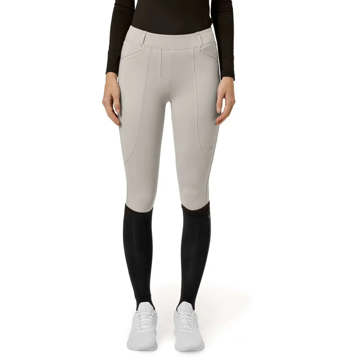 Equestrian Stockholm Rijlegging Premium Full Grip Greige 1