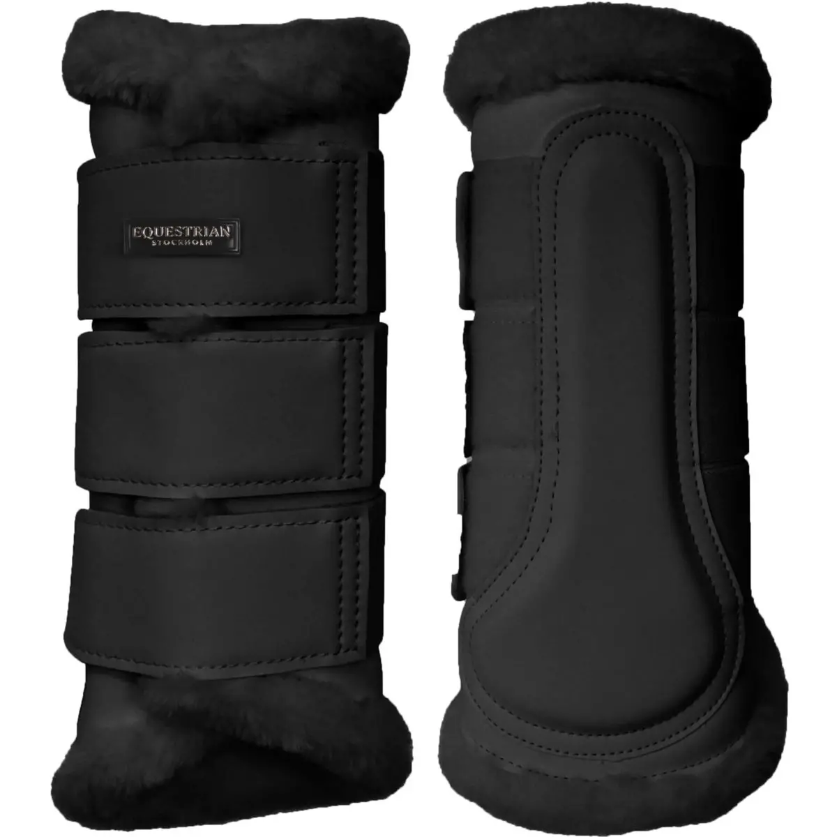 Equestrian Stockholm Beenbeschermers Zwart 1