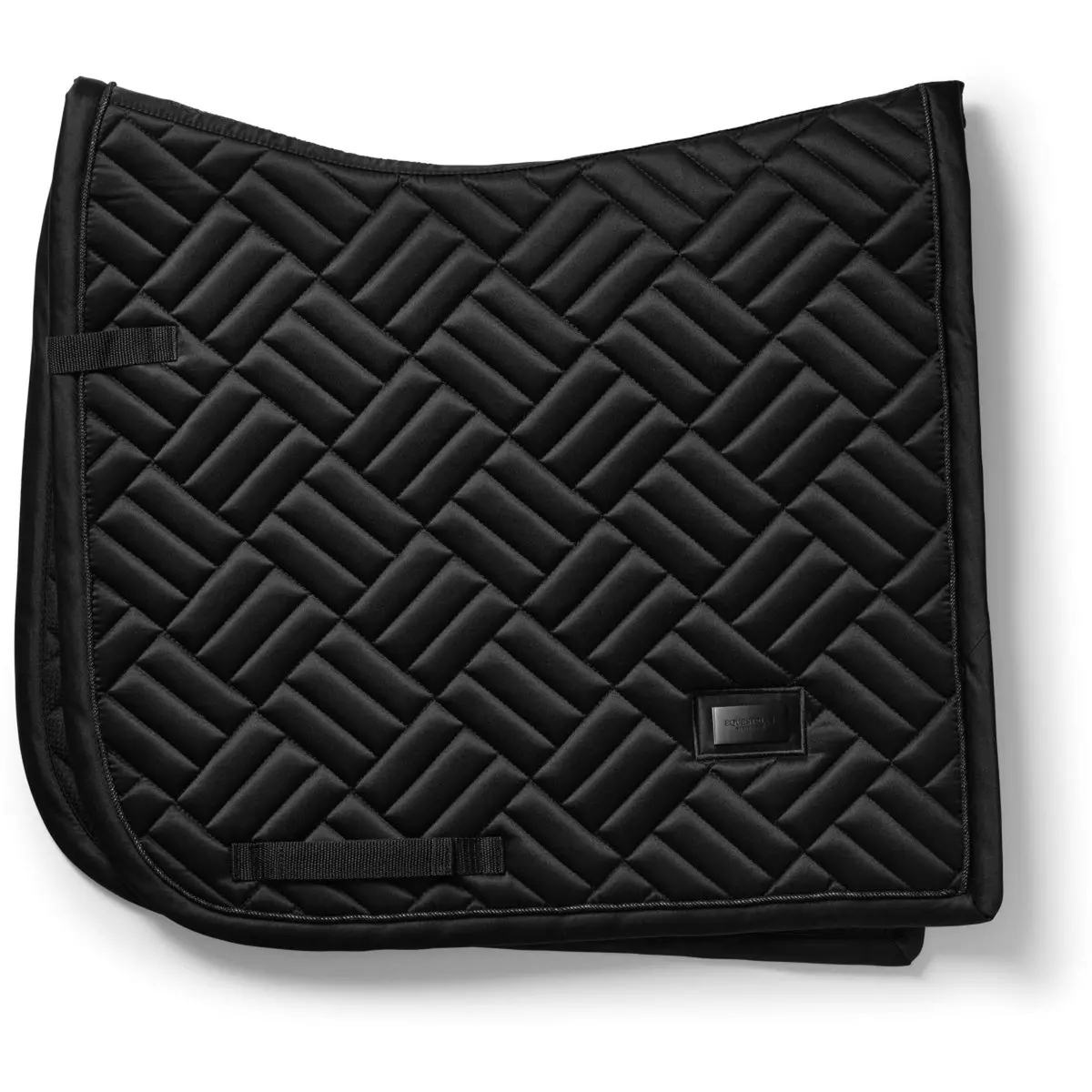 Equestrian Stockholm Zadeldekje Modern Dressuur Zwart 1