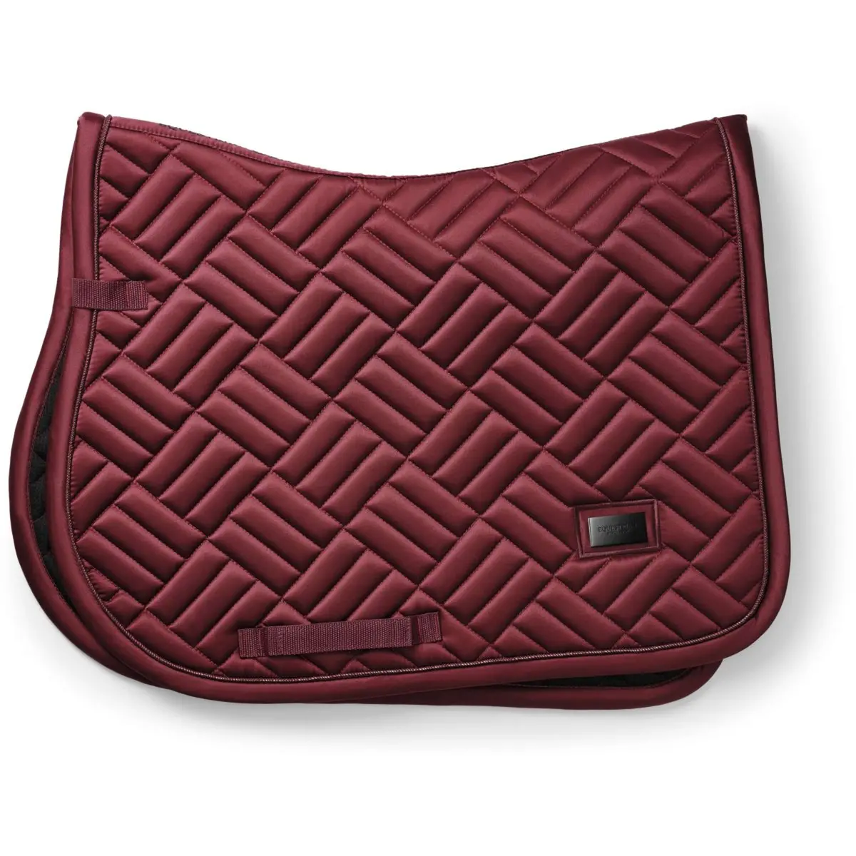 Equestrian Stockholm Zadeldekje Modern Springen Bordeaux 1