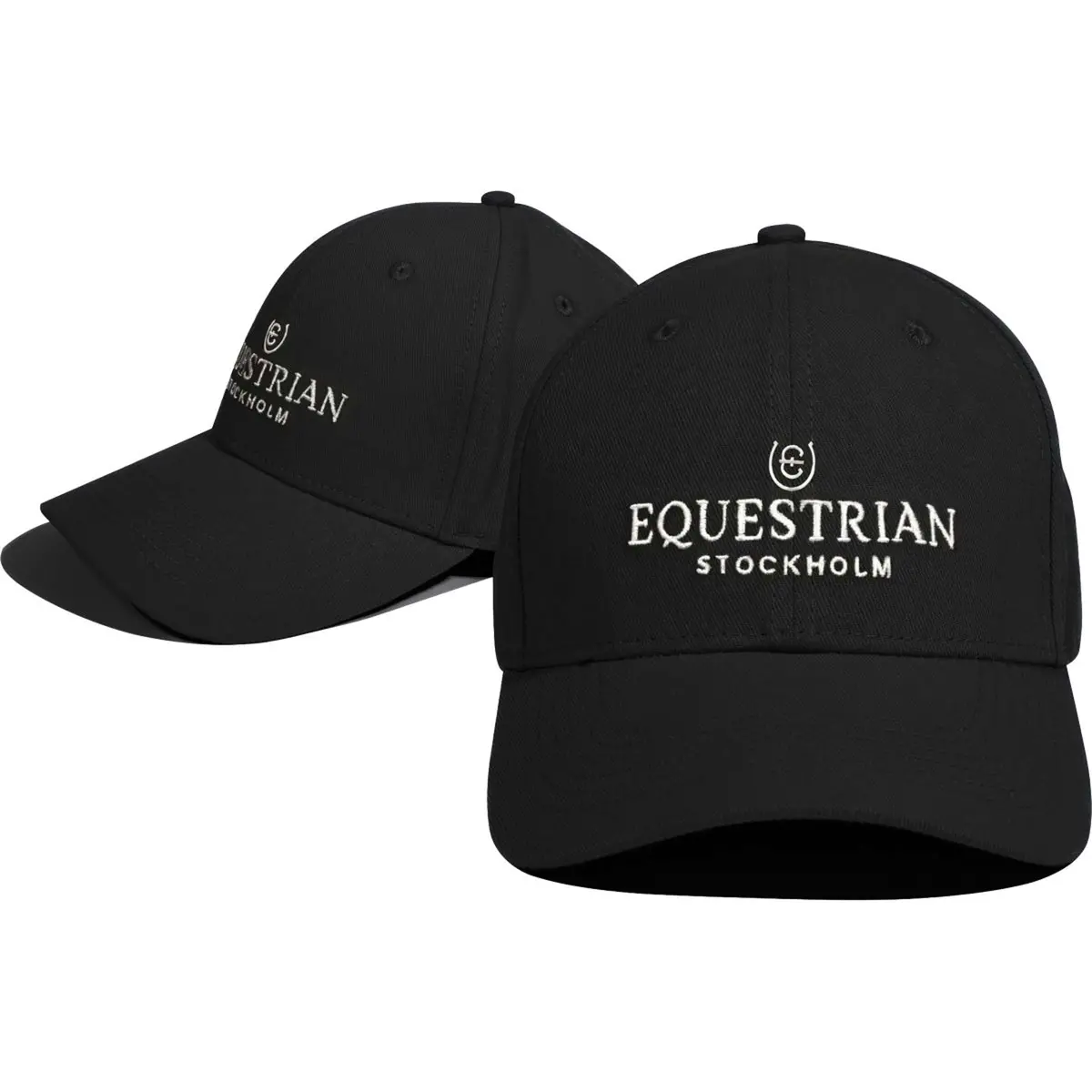 Equestrian Stockholm Pet Logo Zwart/Wit 1