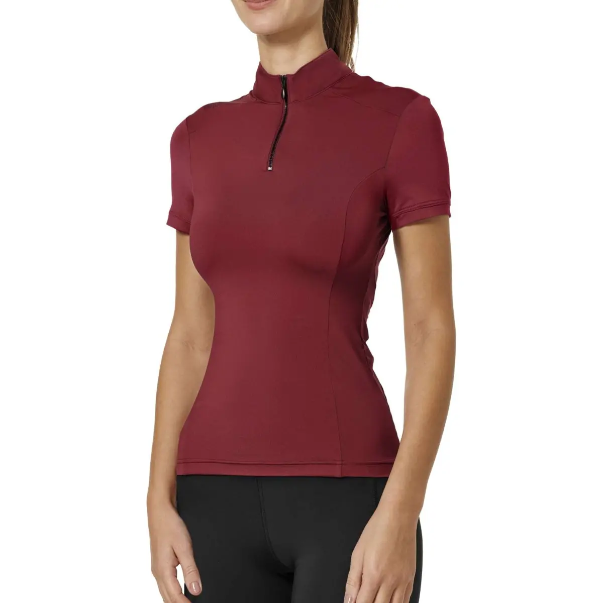 Equestrian Stockholm Shirt Uv Protection Bordeaux 1