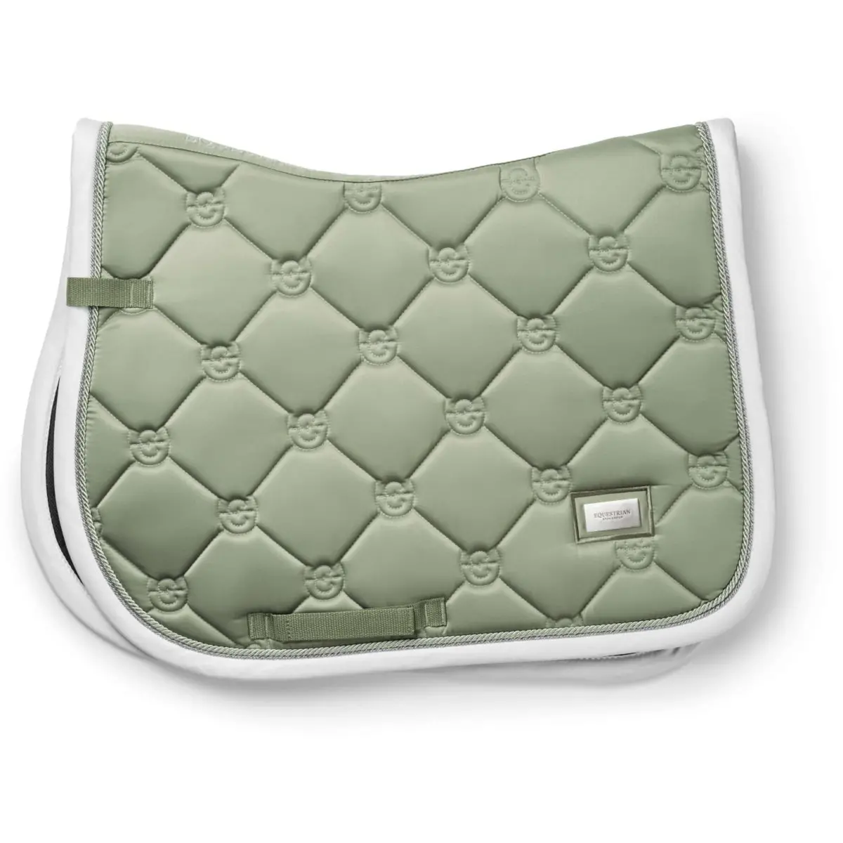 Equestrian Stockholm Zadeldekje Springen Pistachio White 1