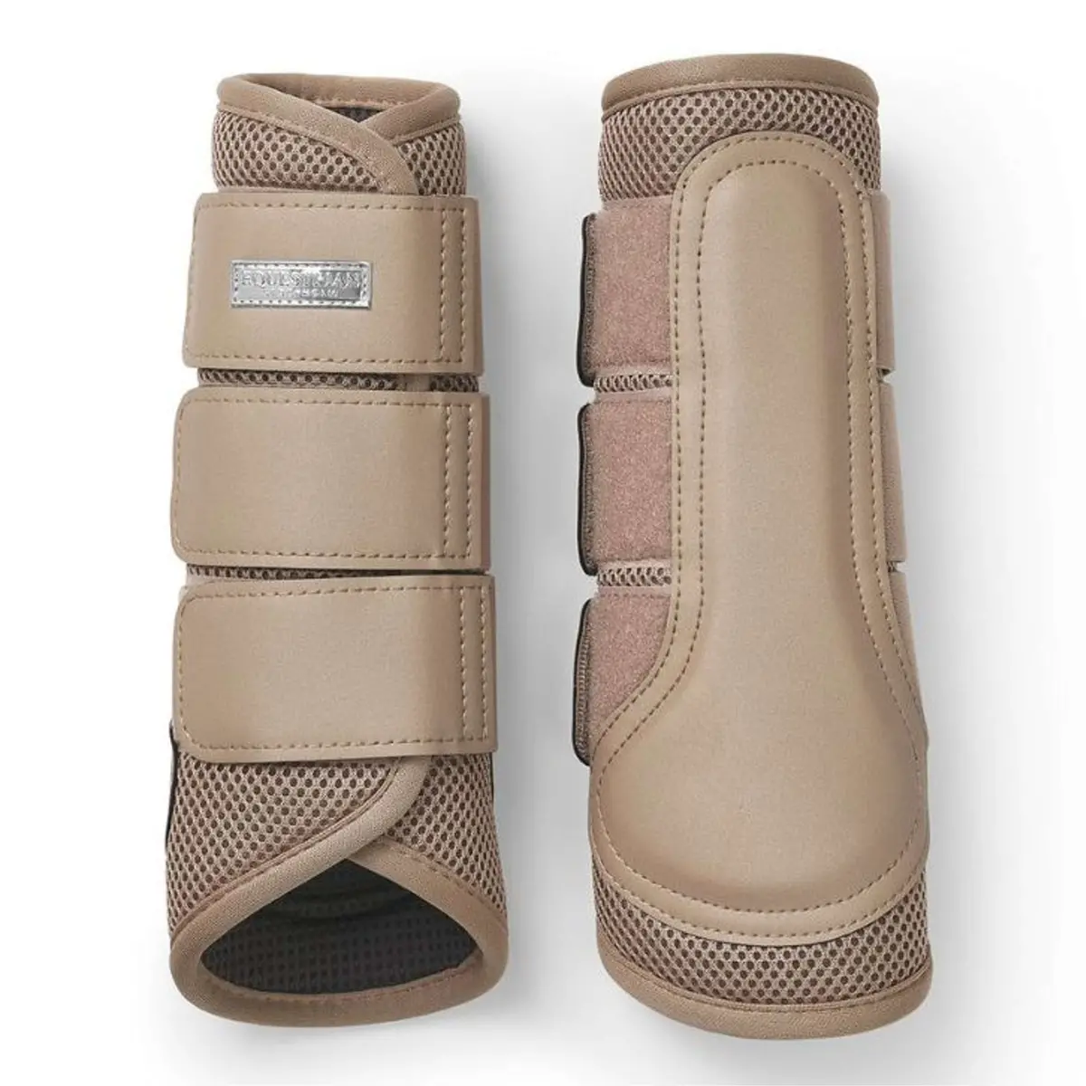 Equestrian Stockholm Beenbeschermers Classic Mesh Sand 1