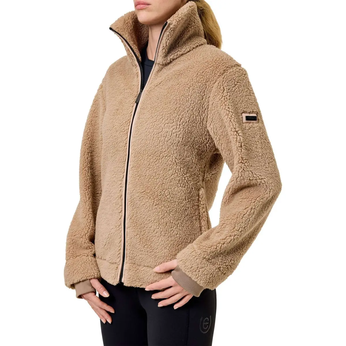 Equestrian Stockholm Fleece Jack Sand 1