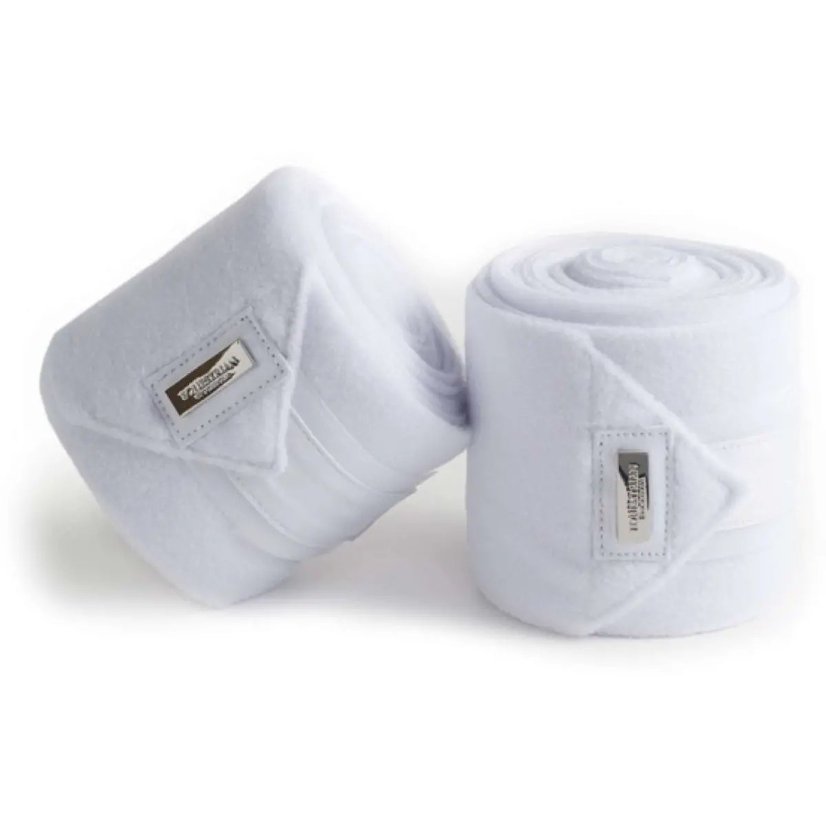 Equestrian Stockholm Bandages White Silver 1