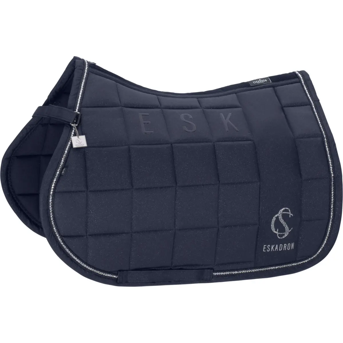 Eskadron Zadeldekje Classic Sports Big Square Sparkle Veelzijdigheid Navy 1