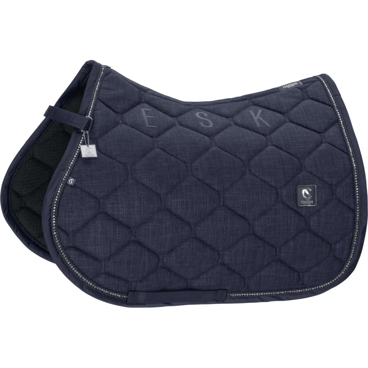 Eskadron Zadeldekje Classic Sports Bouclé Crustal Veelzijdigheid Navy 1