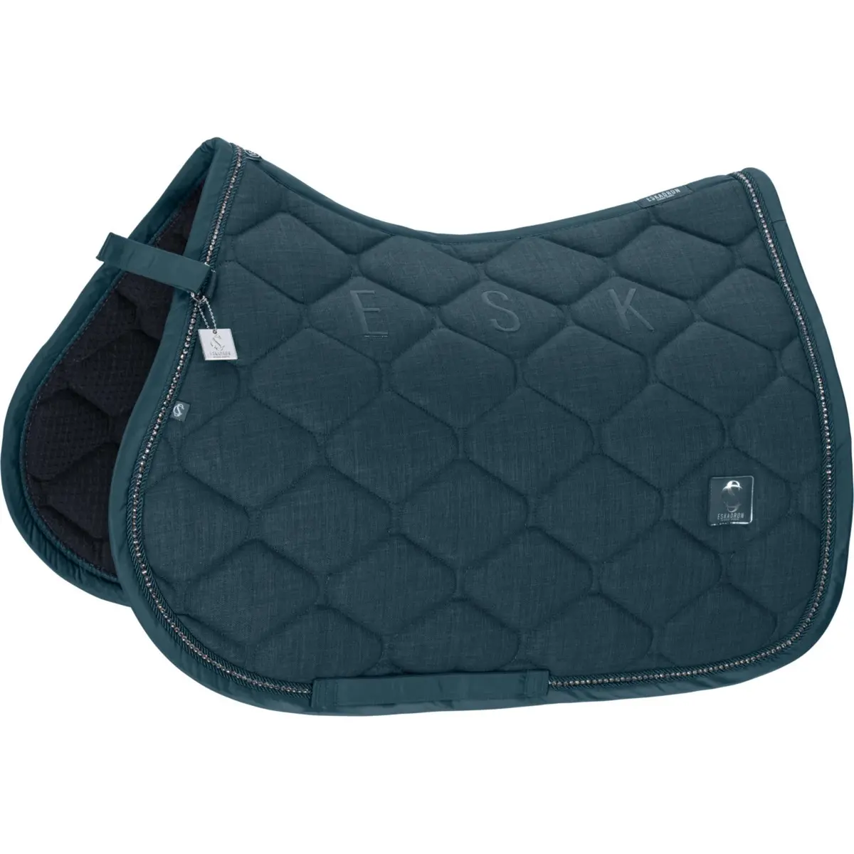 Eskadron Zadeldekje Classic Sports Bouclé Crustal Veelzijdigheid Ocean 1
