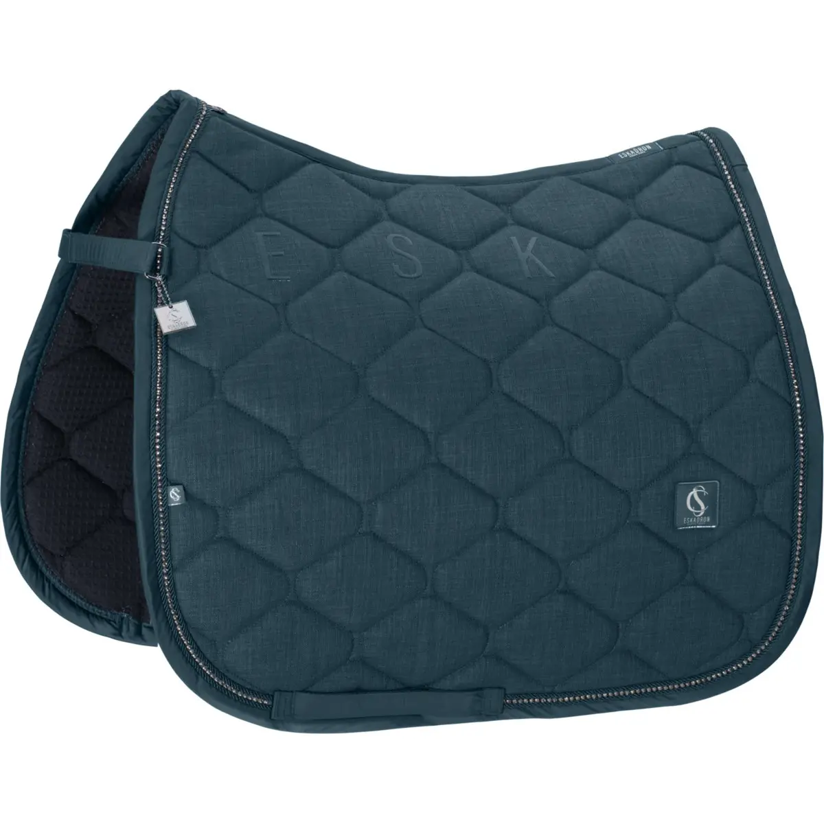 Eskadron Zadeldekje Classic Sports Bouclé Crustal Dressuur Ocean 1
