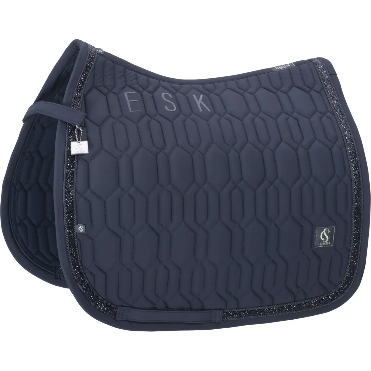 Eskadron Zadeldekje Classic Sports Softshell Jewel Dressuur Navy 1