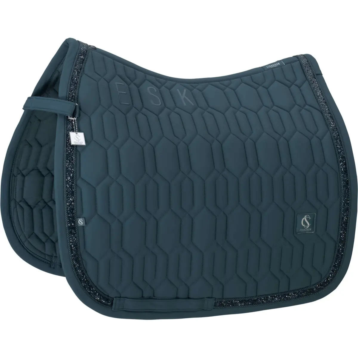 Eskadron Zadeldekje Classic Sports Softshell Jewel Dressuur Ocean 1
