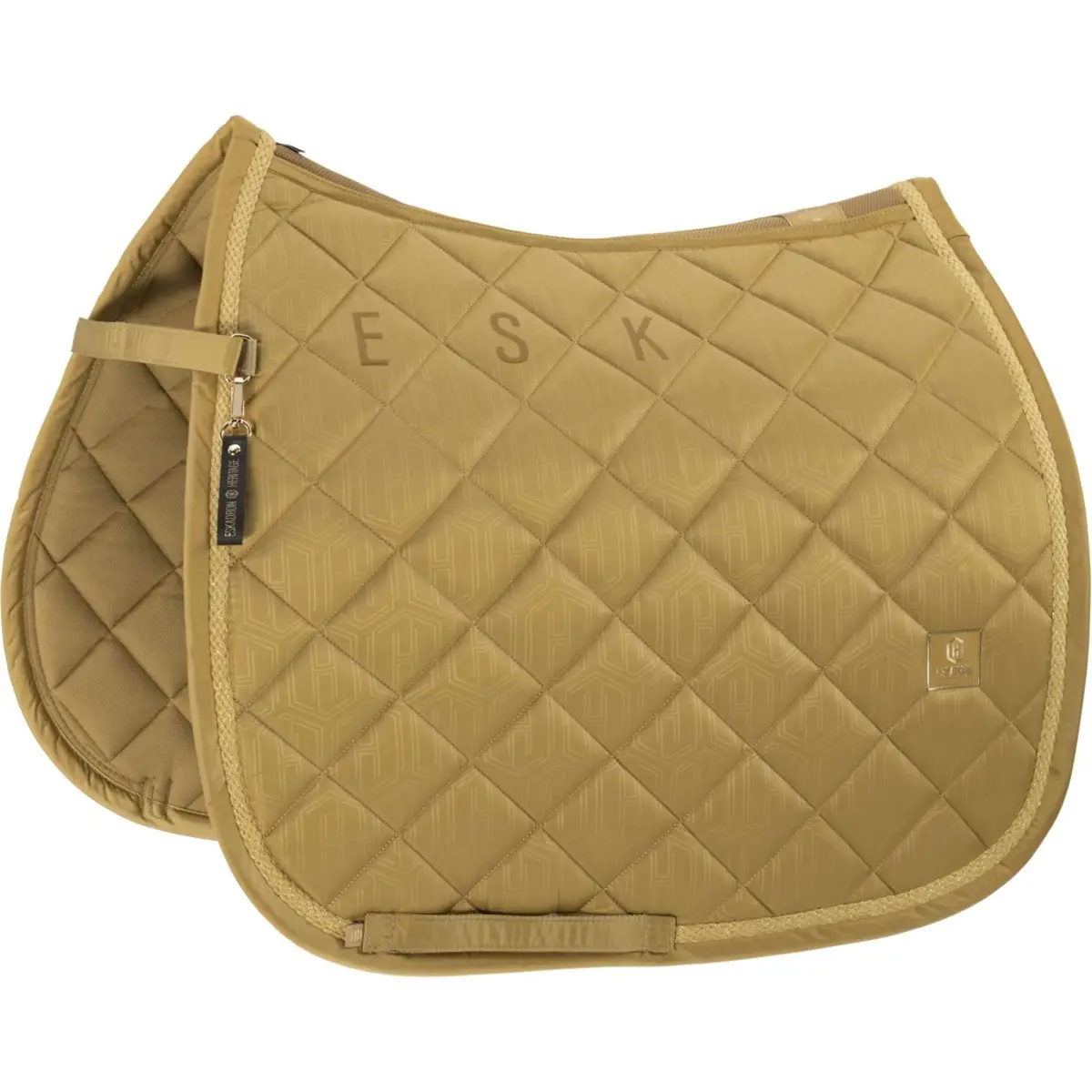 Eskadron Zadeldekje Heritage Glossy Dressuur Cardamom 1