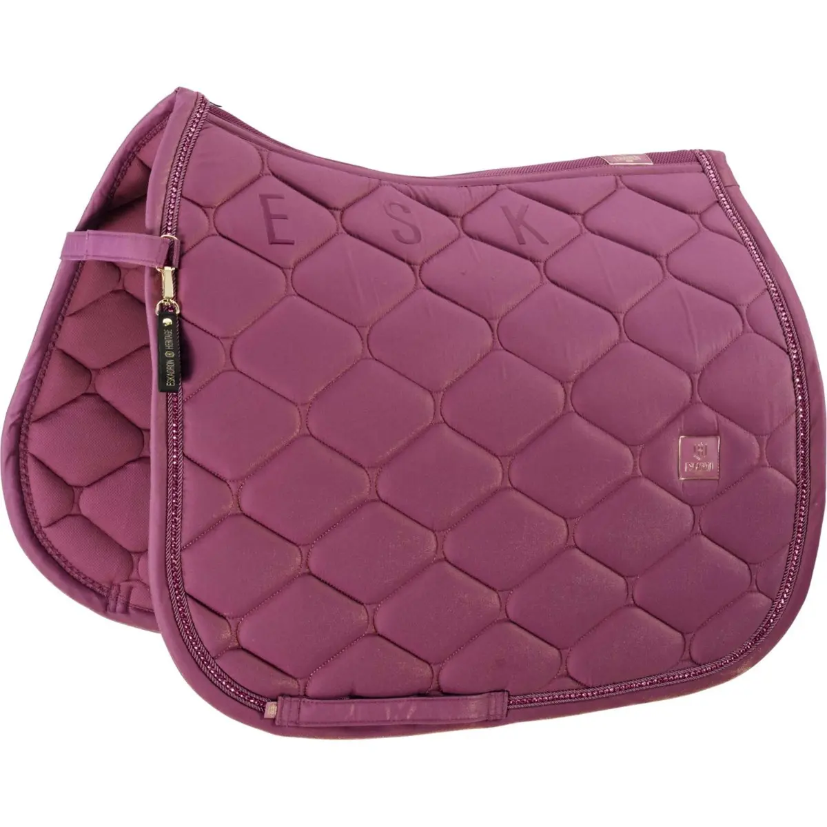 Eskadron Zadeldekje Heritage Glam Crystal Dressuur Wildberry 1