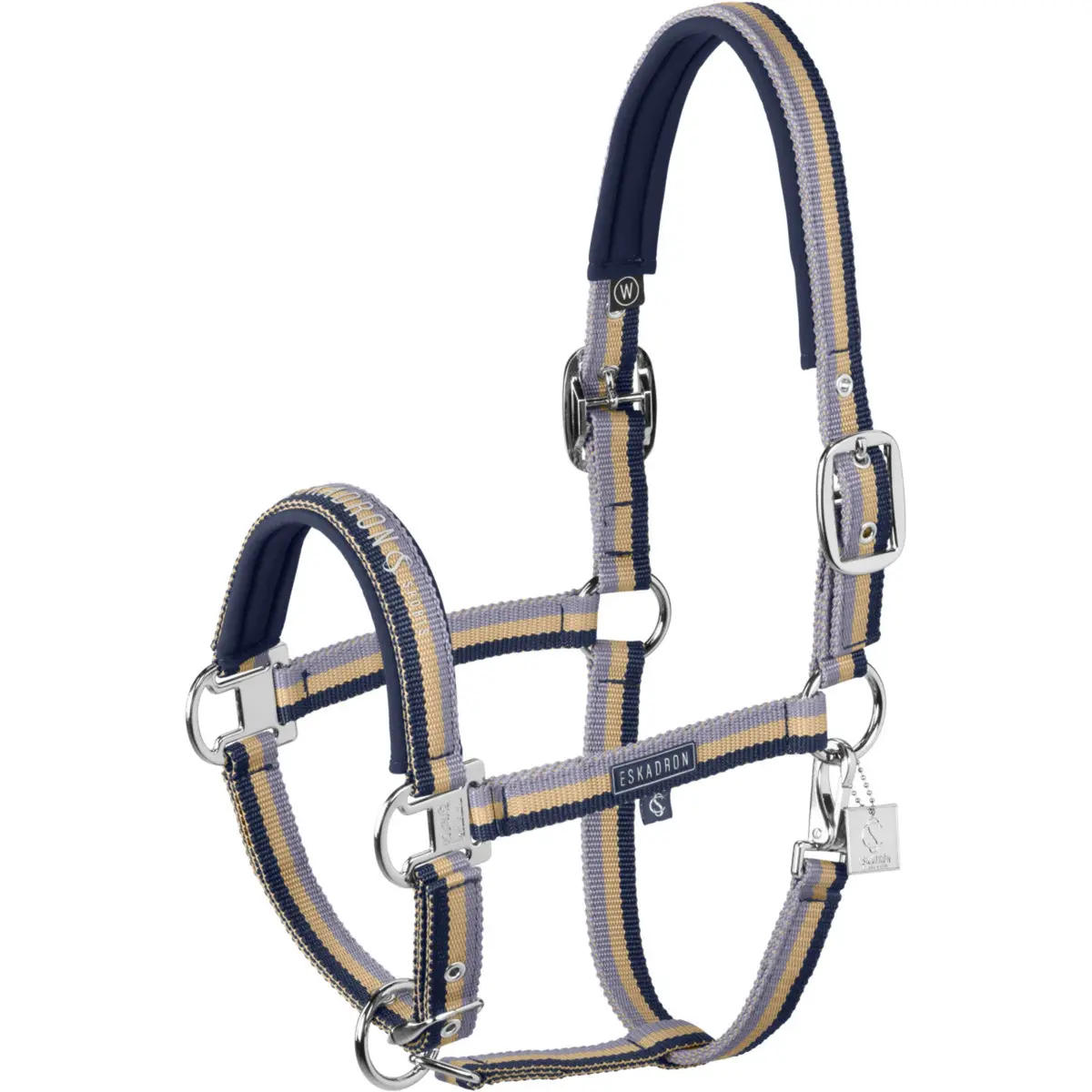 Eskadron Halster Classic Sports Double Pin Navy/Sierra/Orchid 1