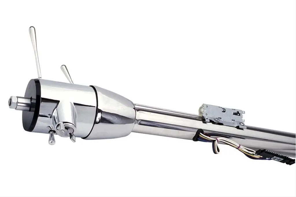 Flaming River Fr30003Ss Tilt Floor-Shift Steering Column – Stainless 1