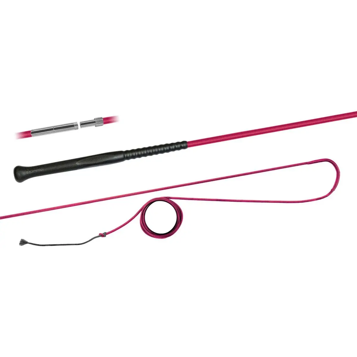 Fleck Longeerzweep Ergo-Grip Deelbaar Roze 1