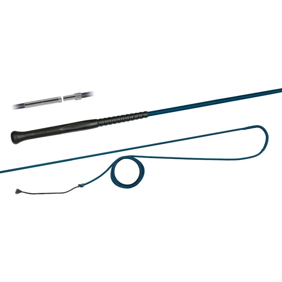 Fleck Longeerzweep Ergo-Grip Deelbaar Blauw 1