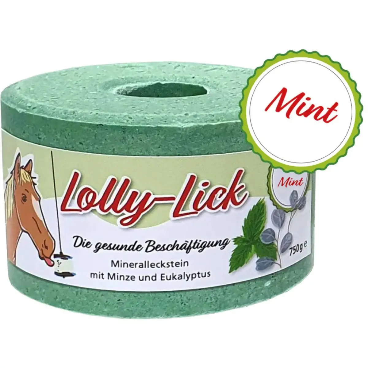 Animalixs Liksteen Lollylick Respiratory Munt/Eucalyptus 1