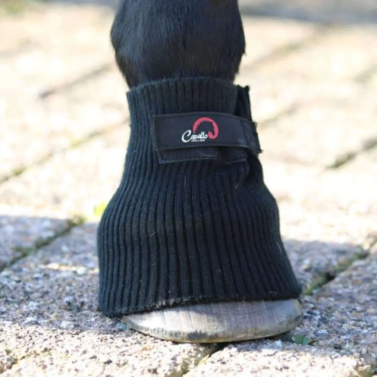 F.R.A. Cavallo Horse & Rider Comfort Sleeve Zwart 1