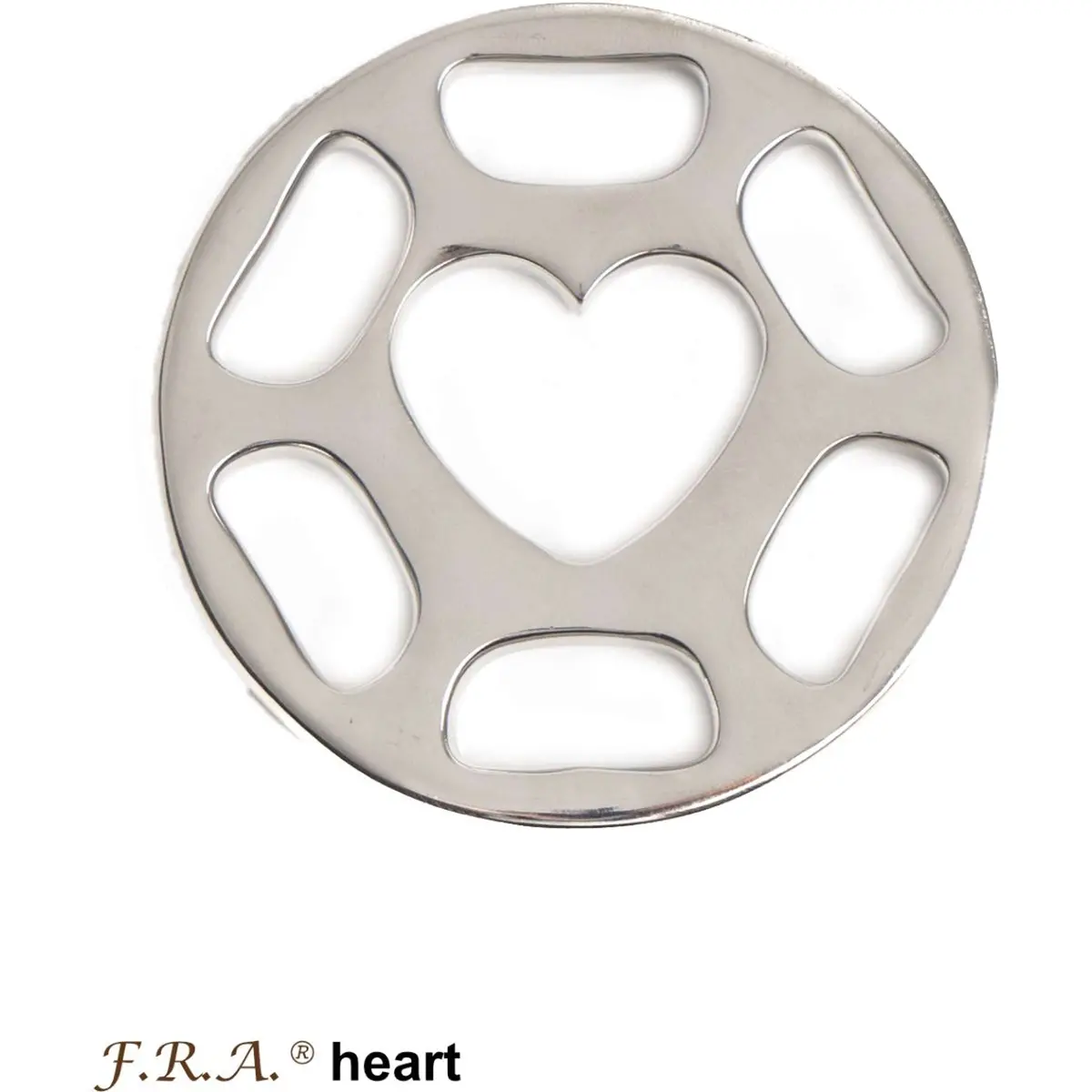 F.R.A. Hackamore Heart Staal 1